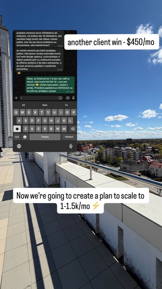 Studentas: $450 per mėnesį dirbant su web design agentūra
