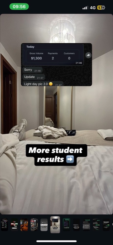 Studento uždarbis: $1300, 2 mokėjimai per dieną