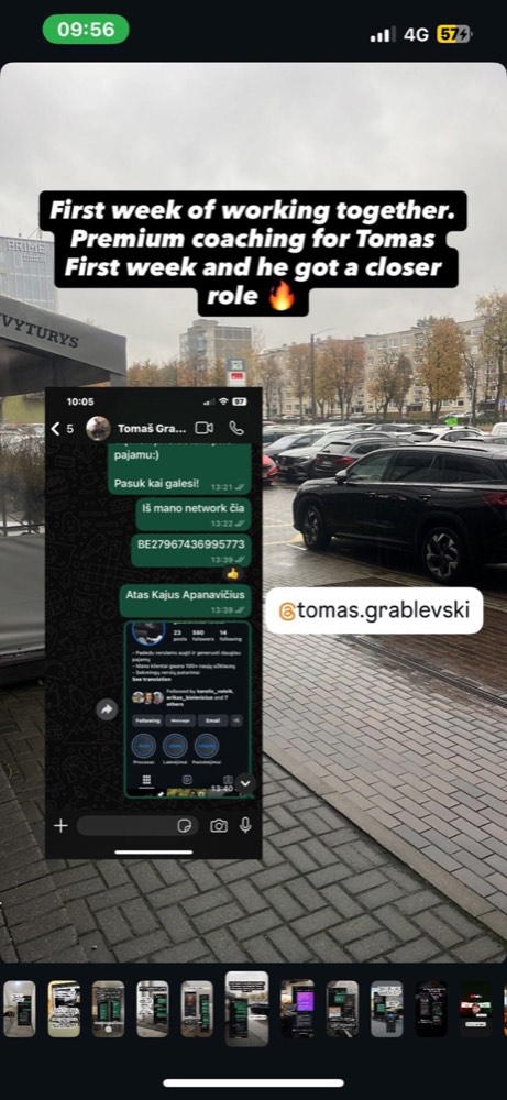 Tomas: closer rolė per pirmą savaitę